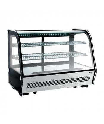PANORAMIC REFRIGERATED DISPLAY / TO PUT - 160 L - CURVED GLASS