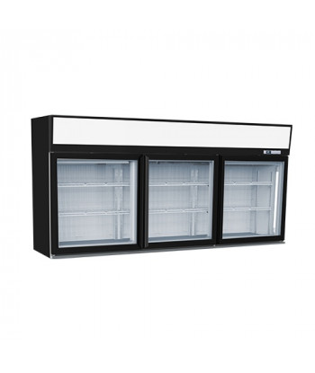 VITRINE DE CONGÉLATION - 550 L - ÉLÉMENT HAUT - 3 PORTES
