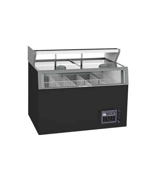 VITRINE DE CONGÉLATION - 470 L - ÉLÉMENT BAS - CONSERVATEURS COFFRES VITRÉ VITRINE DE CONGÉLATION - 470 L - ÉLÉMENT BAS - CONSERVATEURS COFFRES VITRÉ