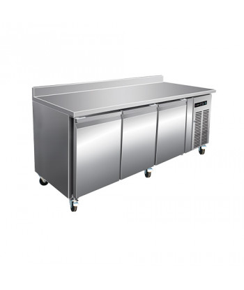 DESSERTE RÉFRIGÉRÉE - PROFONDEUR 700 MM - GN 1/1 - 3 PORTES - FROID POSITIF