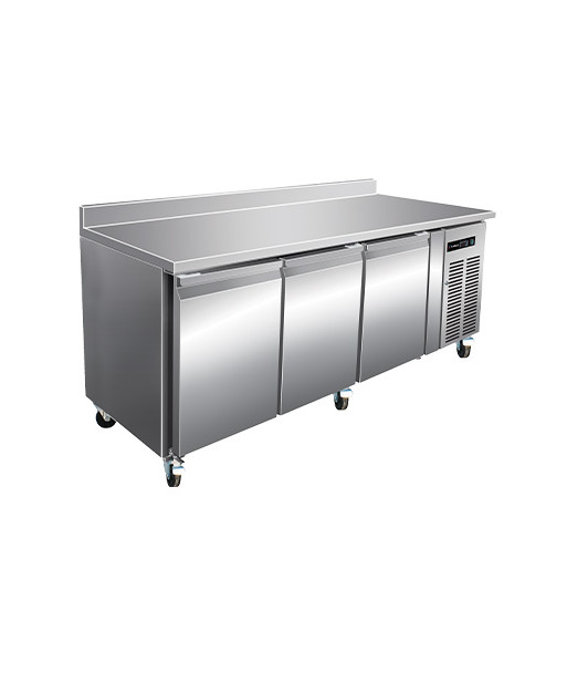 DESSERTE RÉFRIGÉRÉE - PROFONDEUR 700 MM - GN 1/1 - 3 PORTES - FROID POSITIF DESSERTE RÉFRIGÉRÉE - PROFONDEUR 700 MM - GN 1/1 - 3 PORTES - FROID POSITIF
