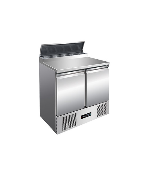 INSALATIERA REFRIGERATA - 5 x GN 1/6 - 2 PORTE INSALATIERA REFRIGERATA - 5 x GN 1/6 - 2 PORTE