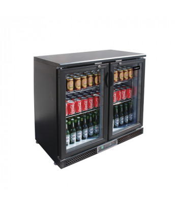 RAFFREDDATORE PER BOTTIGLIE / PORTE A BATTENTE - 2 PORTE - 146 L
