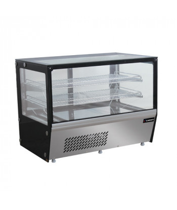 PANORAMAVITRINEN / STANDMODELLE - 160 L - QUADRATISCHES GLAS