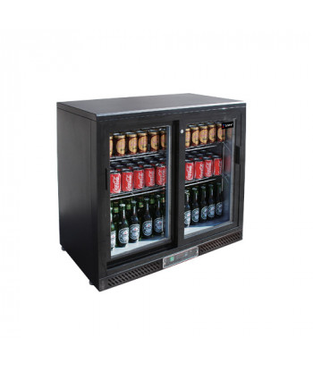 RAFFREDDATORE PER BOTTIGLIE / PORTE SCORREVOLI - 2 PORTE - 146 L